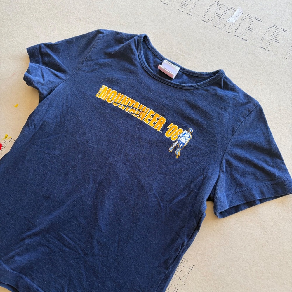 Y2K CSA WVU Mountaineer '08 baby top